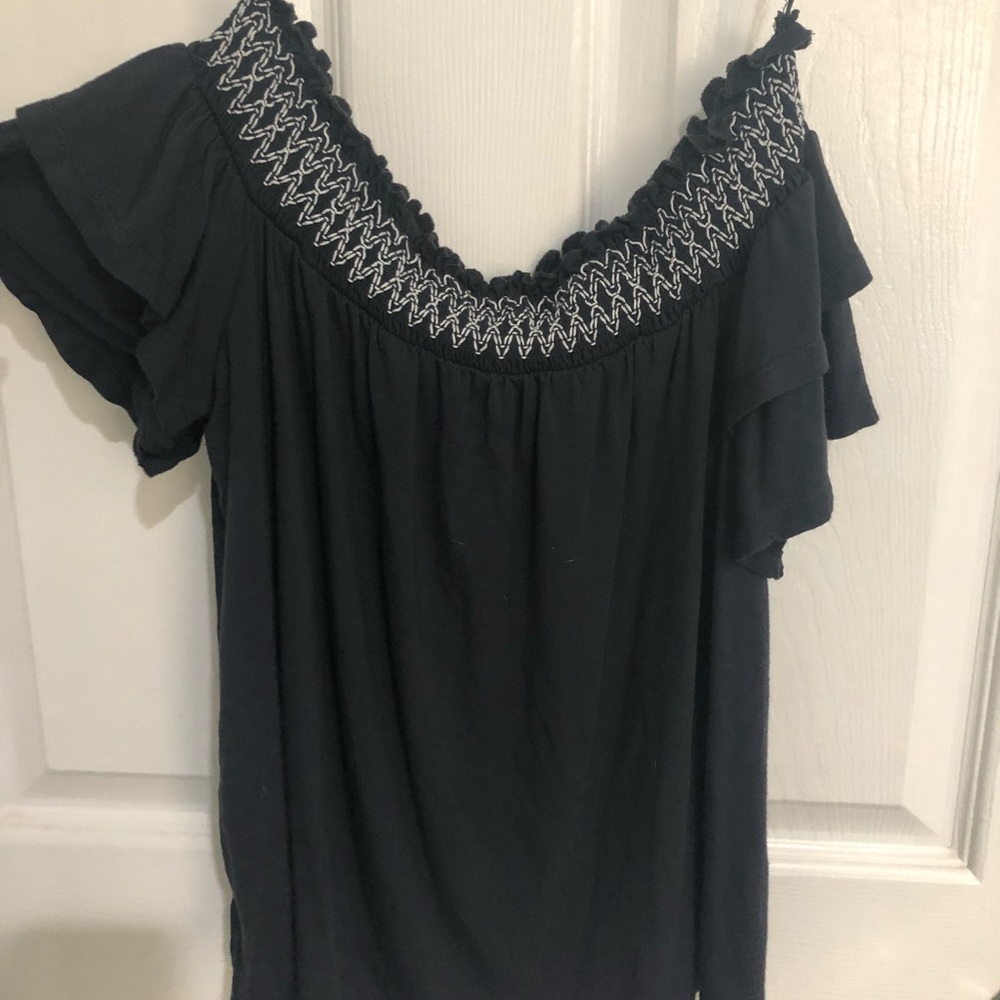 Off the shoulder shirt